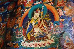 20 Rongbuk Monastery Main Chapel Wall Painting Of Padmasambhava Guru Rinpoche.jpg